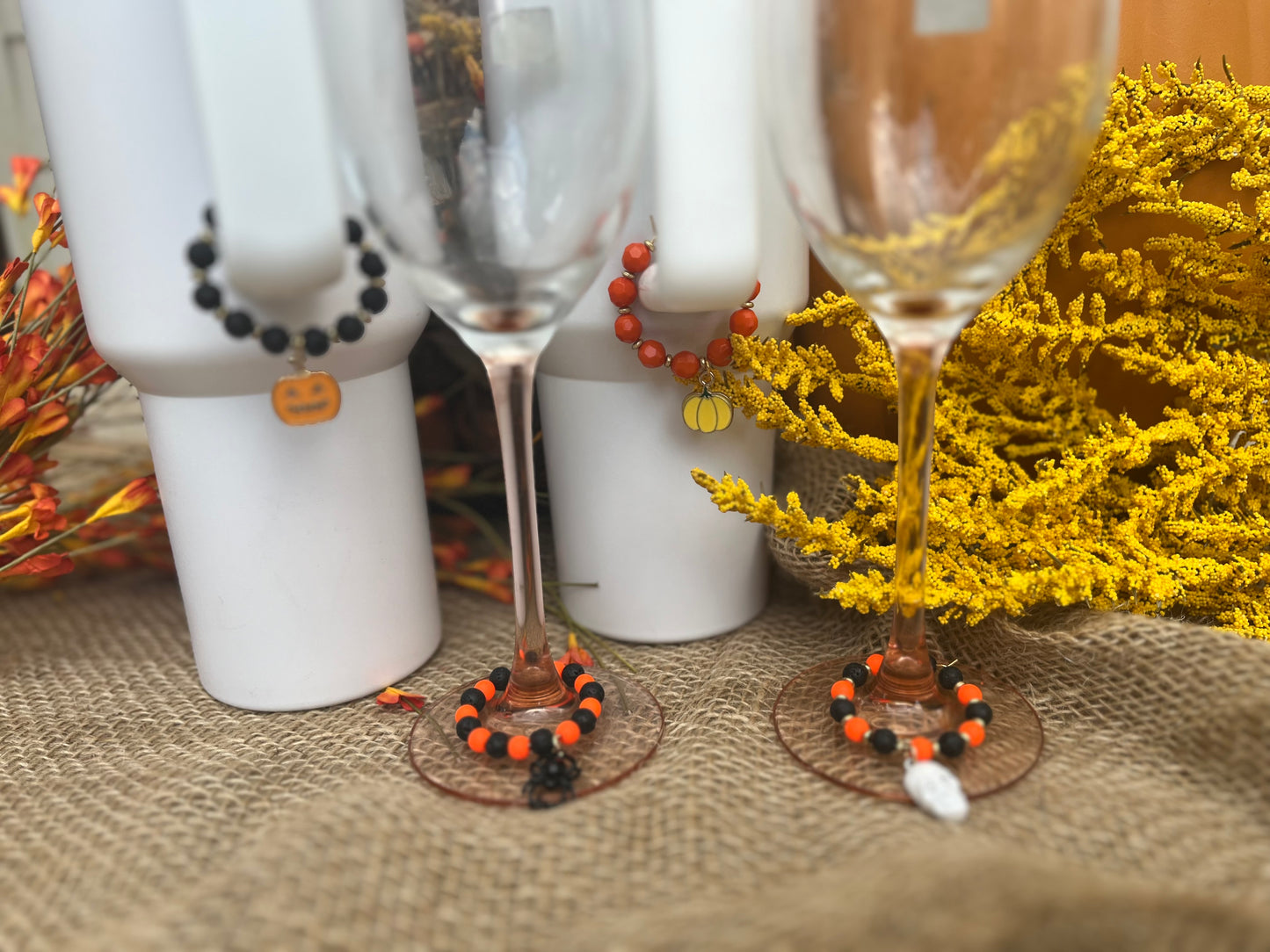 Fall Tumbler Charm Chain Accessories