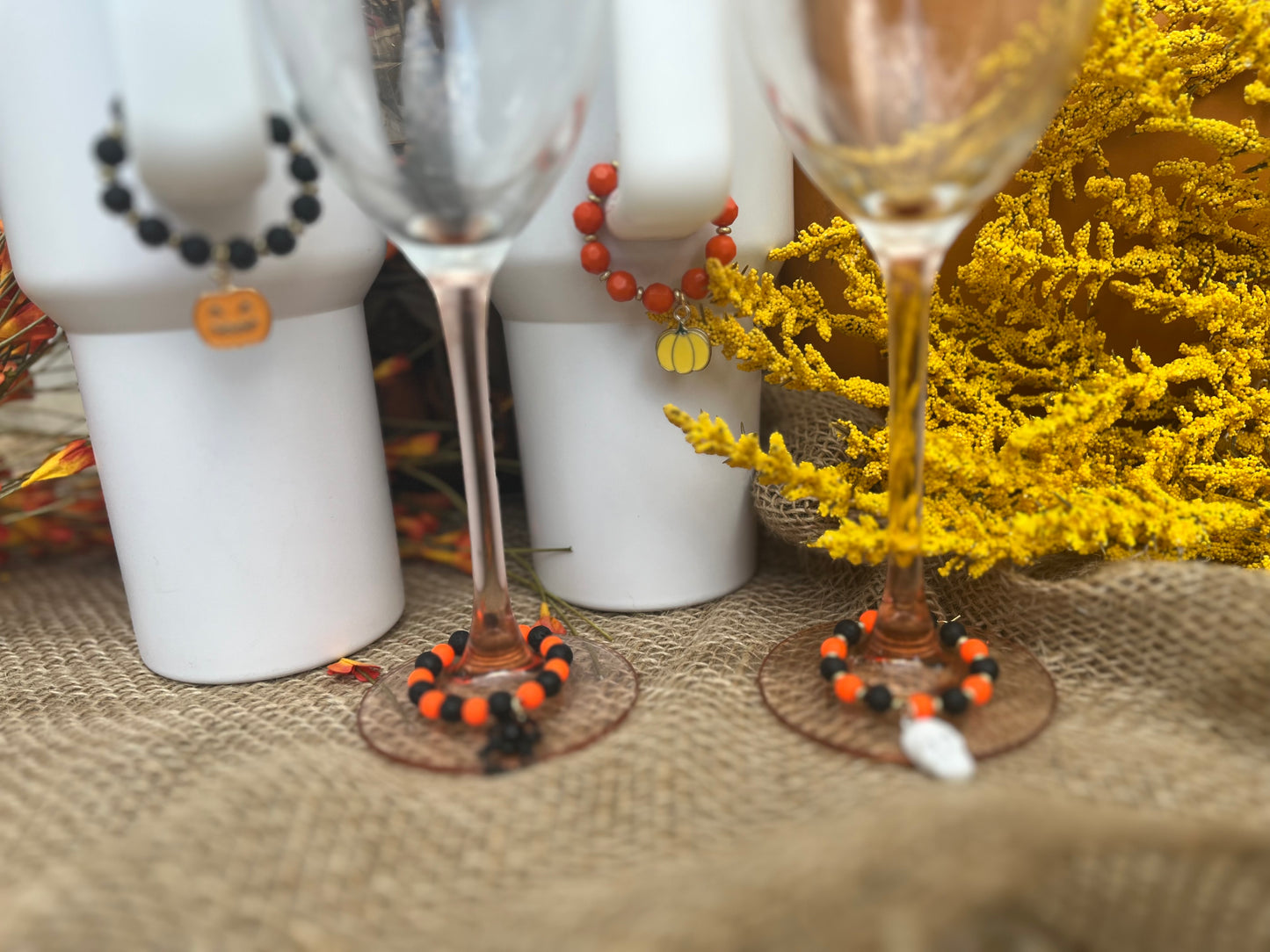 Fall Tumbler Charm Chain Accessories