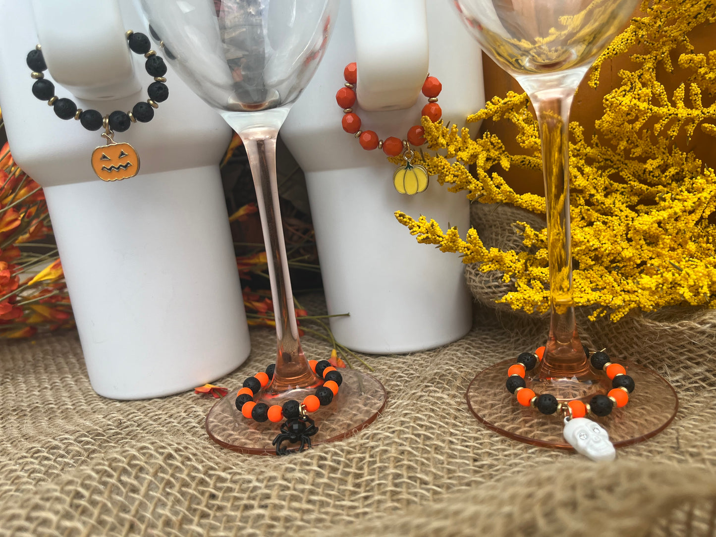 Fall Tumbler Charm Chain Accessories