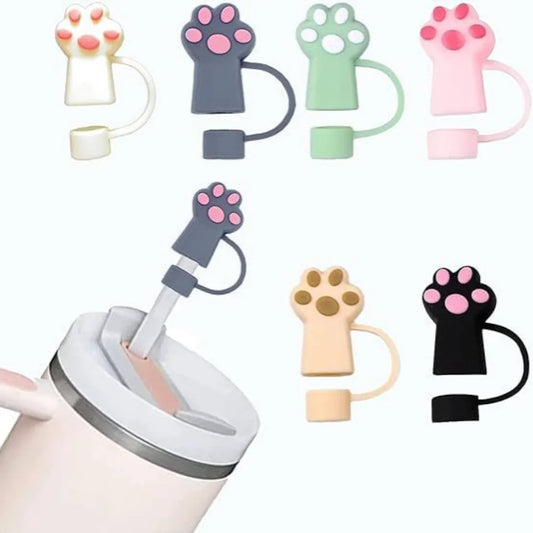 Cute Cat Paw Straw Caps for Stanley 30&40 Oz Tumbler