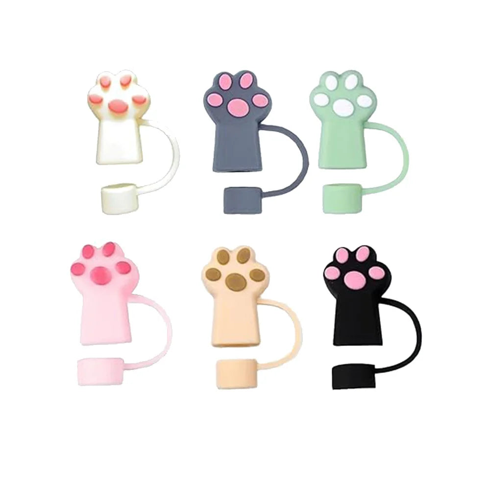 Cute Cat Paw Straw Caps for Stanley 30&40 Oz Tumbler